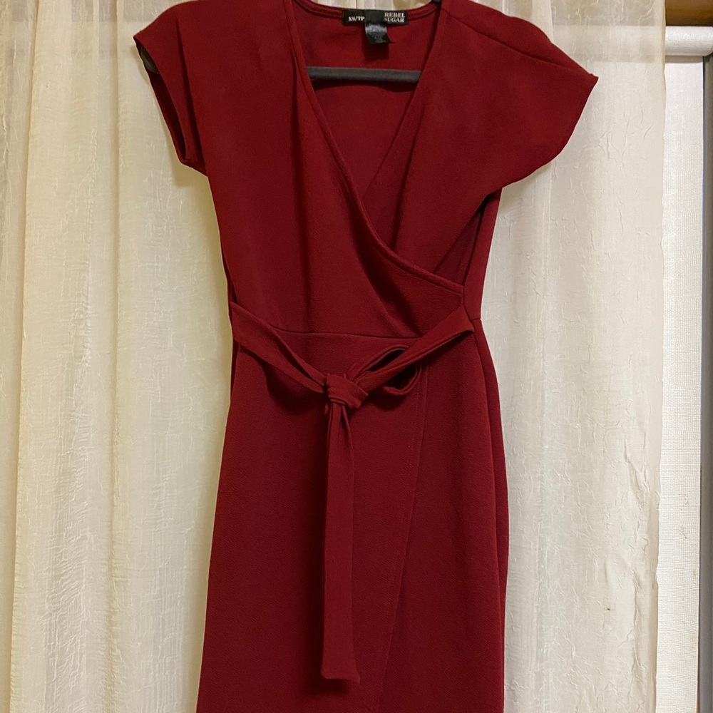 Red dress